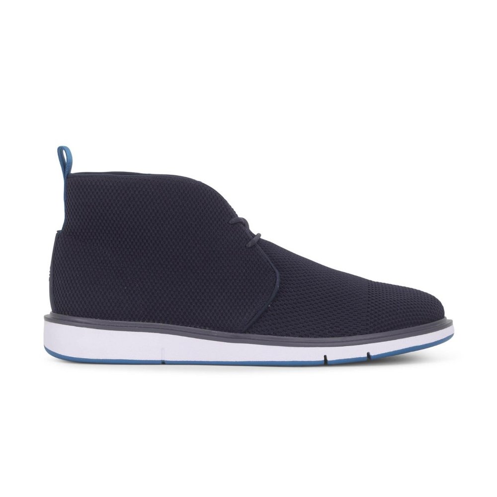 Swims Men's Navy and Blue Chukka Boots